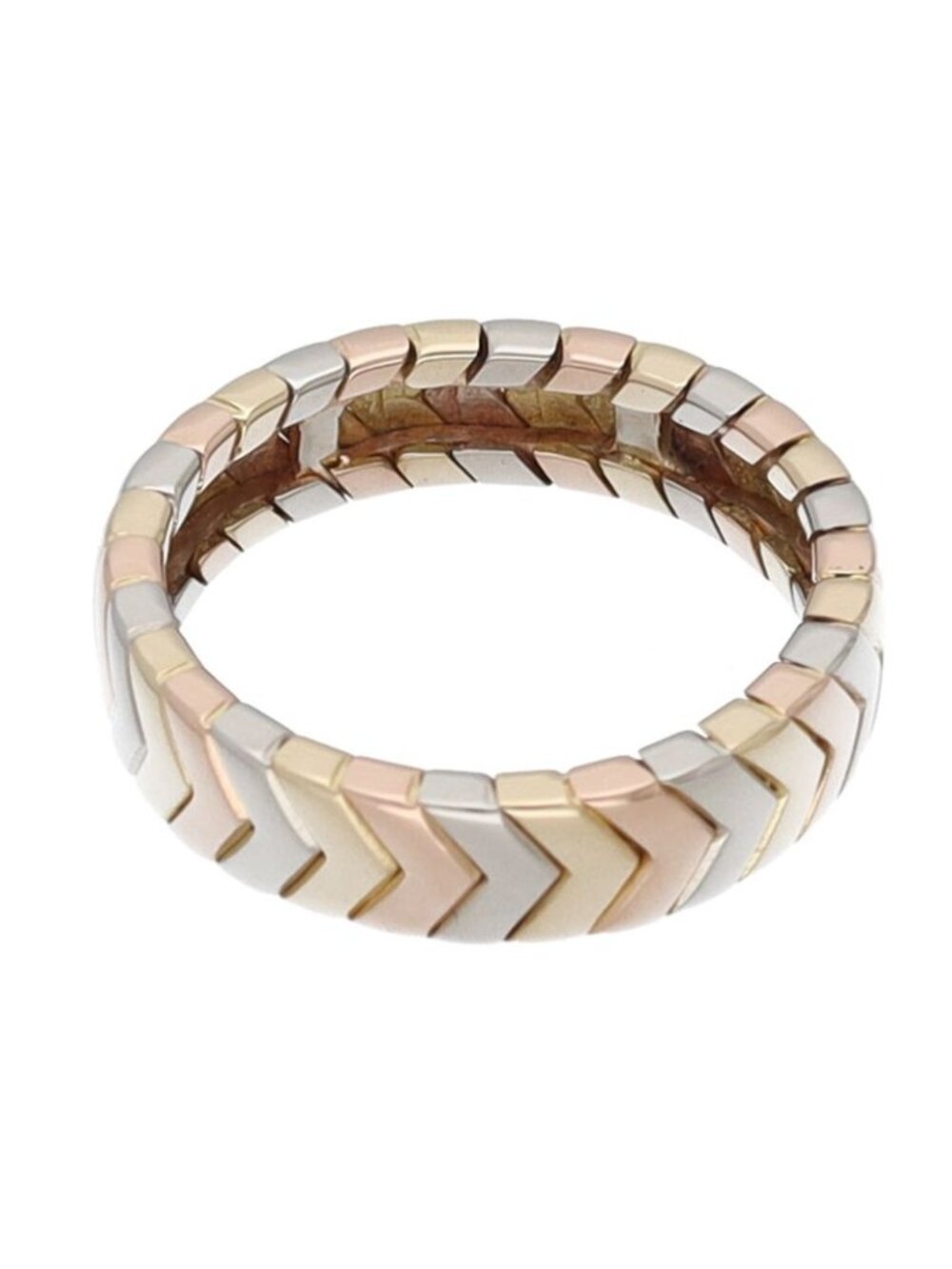 Cartier Three Color Ring - Picture 6 of 7